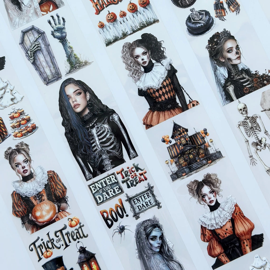 Secret at the Party PET Tape – Halloween Scrapbooking, Journaling, Spooky Craft Supplies – Tax Included – SRP159