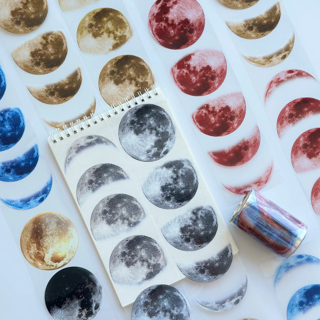 Memories in the Moonlight PET Tape – Scrapbooking, Journaling, Celestial Craft Supplies – Tax Included – SRP154