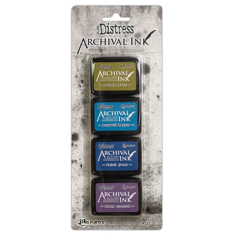 Tim Holtz Distress Archival Ink Pad Mini Kit 2 Ranger aitk64862