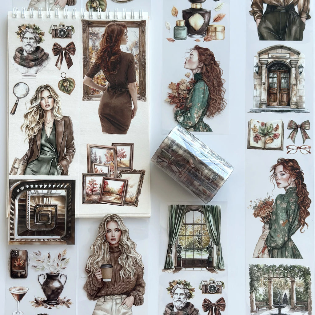 Art in Nature PET Tape – Decorative Scrapbooking, Journaling, Collage Supplies – Tax Included – SRP141