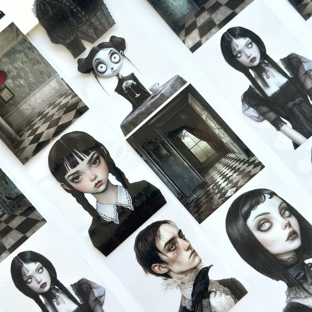 Red Room PET Tape – Gothic Scrapbooking, Journaling, Dark Aesthetic Craft – Tax Included – SRP148