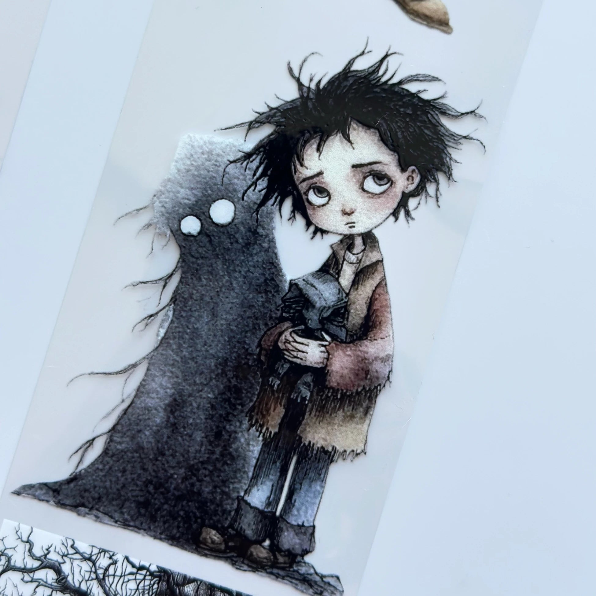 Who is Behind Me? PET Tape – Gothic Scrapbooking, Journaling, Spooky Craft Supplies – Tax Included – SRP149