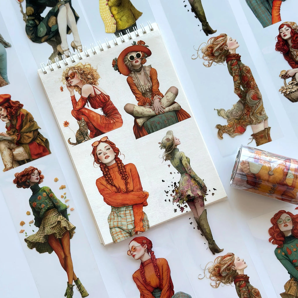 Serene Autumn PET Tape – Scrapbooking, Journaling, Decorative Craft Supplies – Tax Included – SRP147