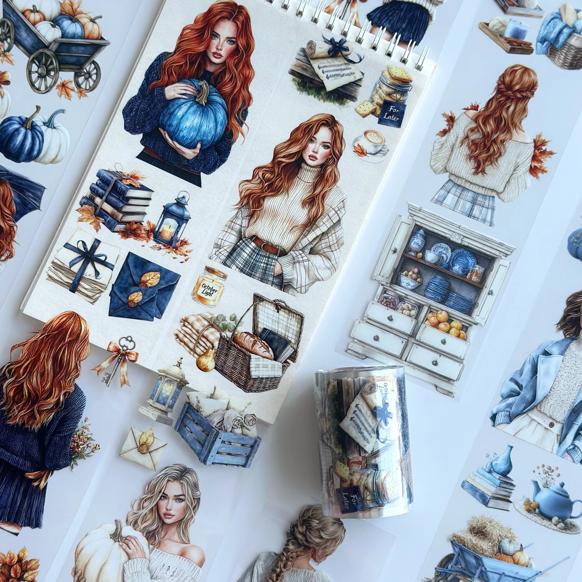 Whispering Leaves PET Tape – Scrapbooking, Journaling, Decorative Craft Supplies – Tax Included – SRP144