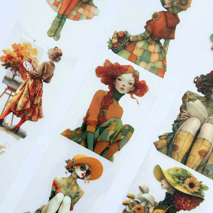 Sonbahar Alacakaranlığı PET Bant – Scrapbooking, Günlük Tutma, Dekoratif El Sanatları Malzemeleri – KDV Dahil – SRP146