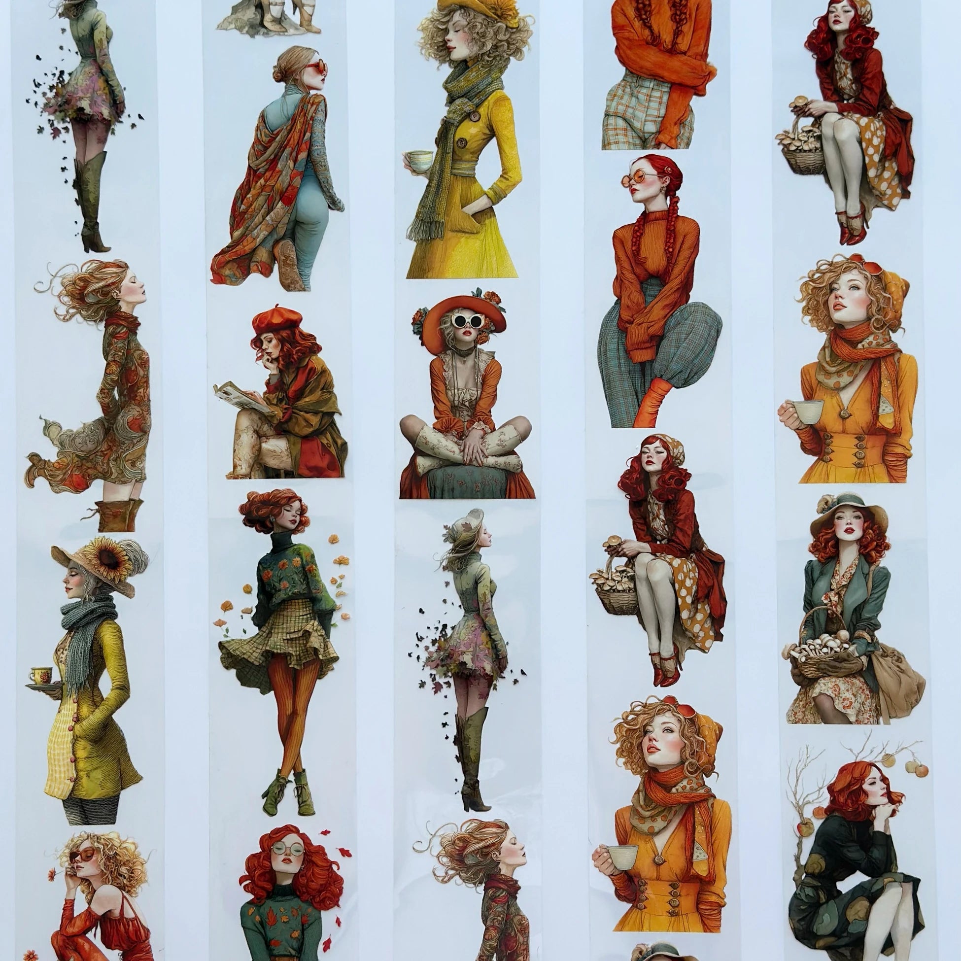 Serene Autumn PET Tape – Scrapbooking, Journaling, Decorative Craft Supplies – Tax Included – SRP147