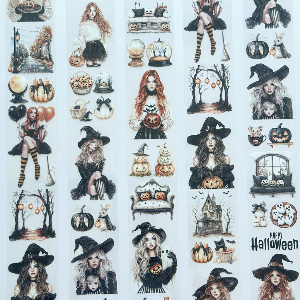 Pumpkin Mist PET Tape – Halloween Scrapbooking, Journaling, Spooky Craft Supplies – Tax Included – SRP152