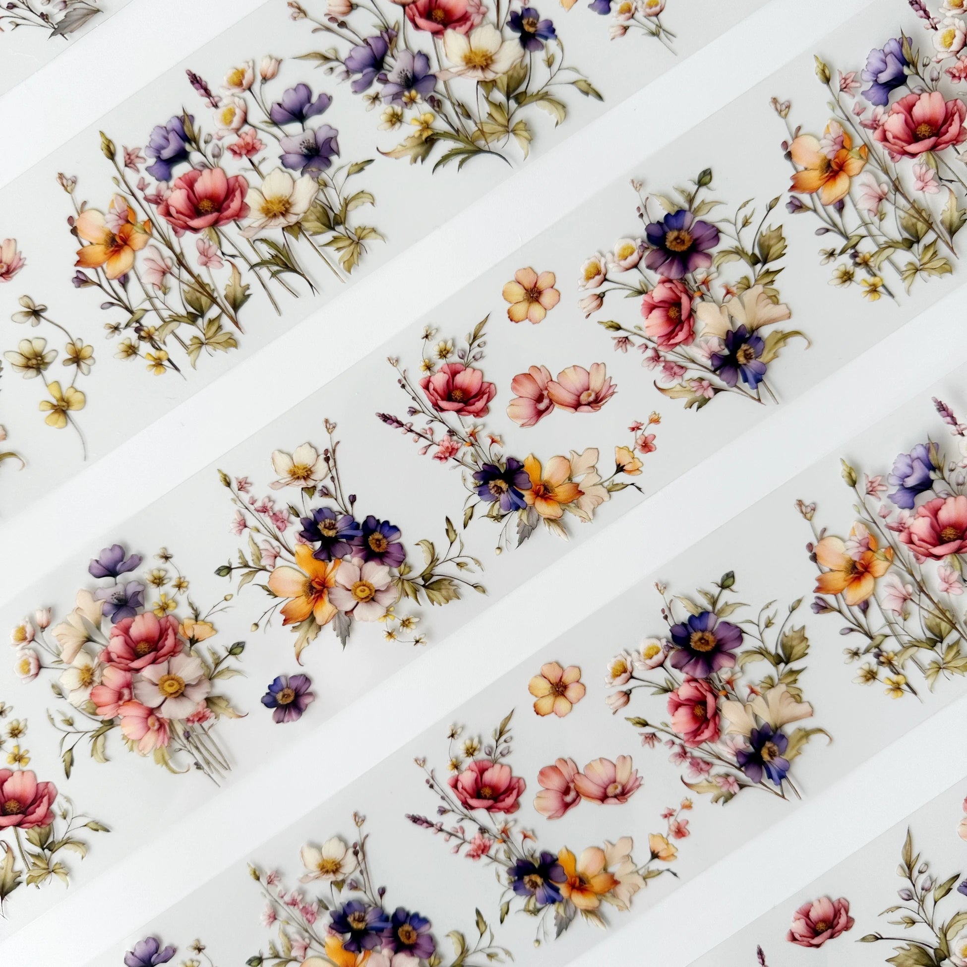 Fairy Flowers -3D Crystal Special Oil tape