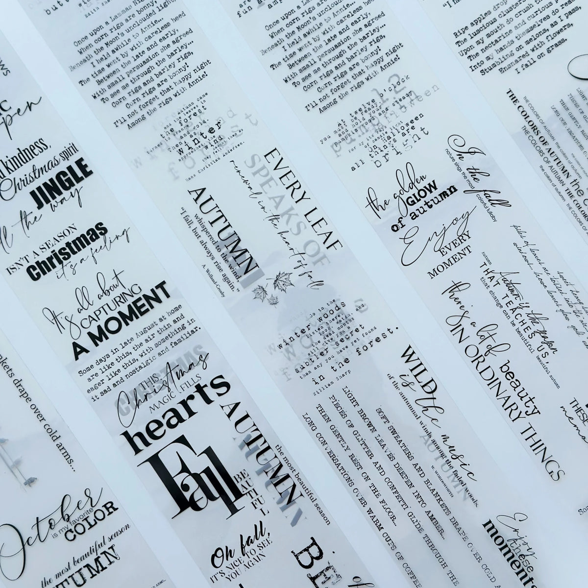 Unsent Notes 3D Special Pet Tape