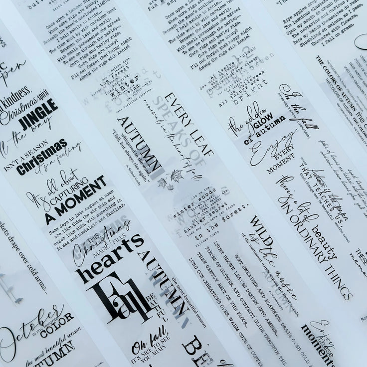 Unsent Notes 3D Special Pet Tape
