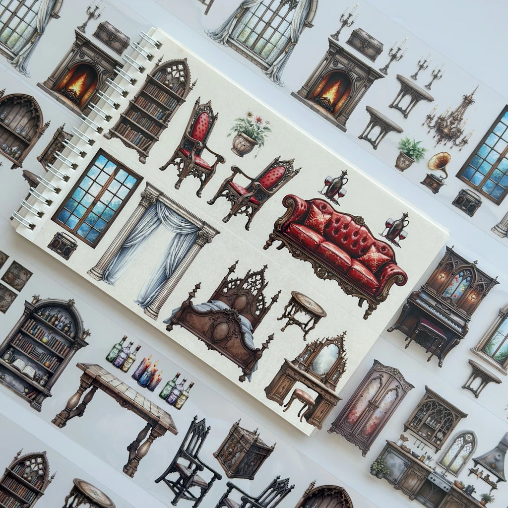 Secrets Under the Rug PET Tape – Scrapbooking, Journaling, Vintage Furniture Decor – Tax Included – SRP158