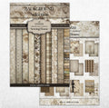 Scrapbooking 'Sewing House' 10 sheets 148x210mm (5"X8") 220 gsm Backgrounds Selection