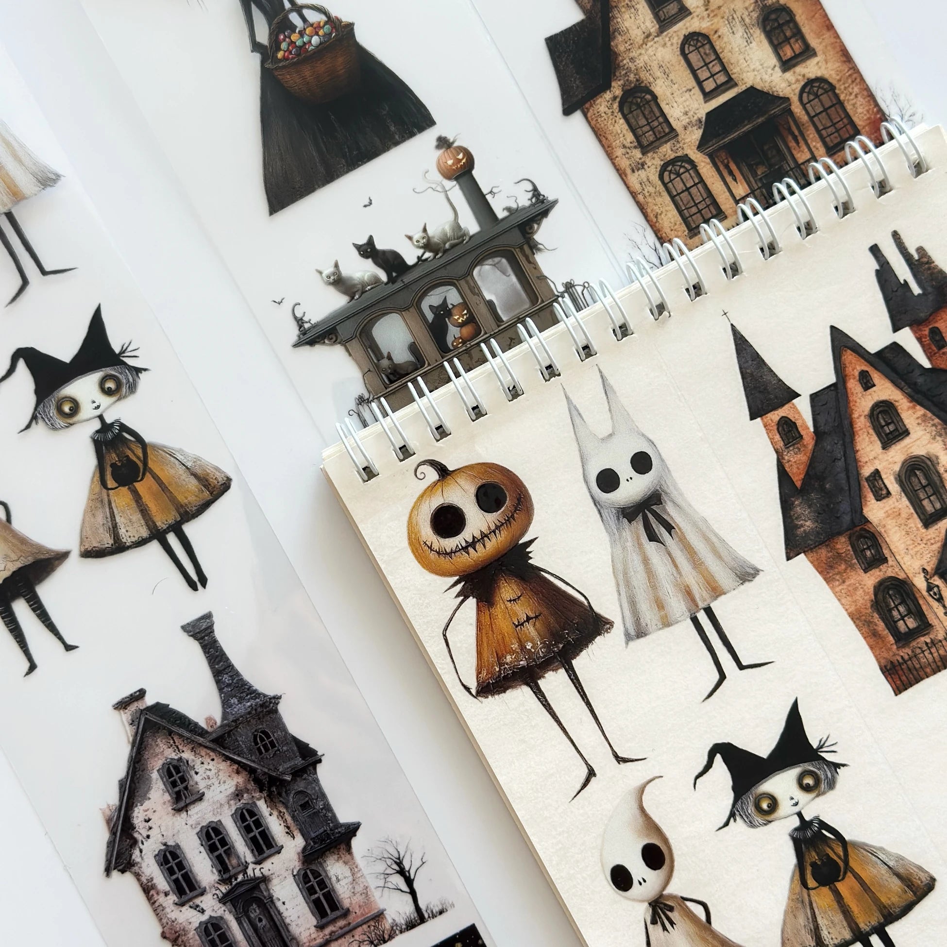 Happy Halloween PET Tape – Scrapbooking, Journaling, Spooky Craft Supplies – Tax Included – SRP150