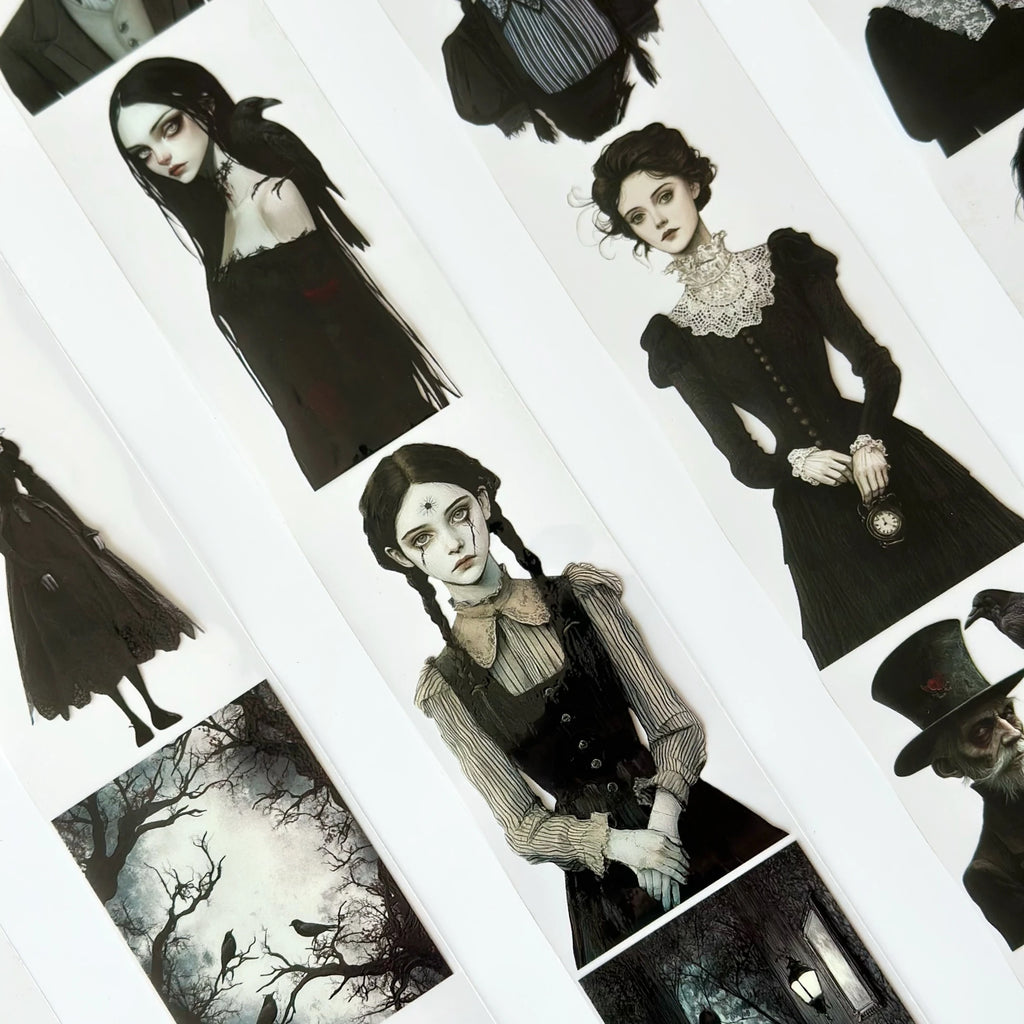 Dark Manor Pet Tape – Gothic Portrait Women, Haunted House Aesthetic, Dark Academia Halloween Tape, Tax Included – SRP164