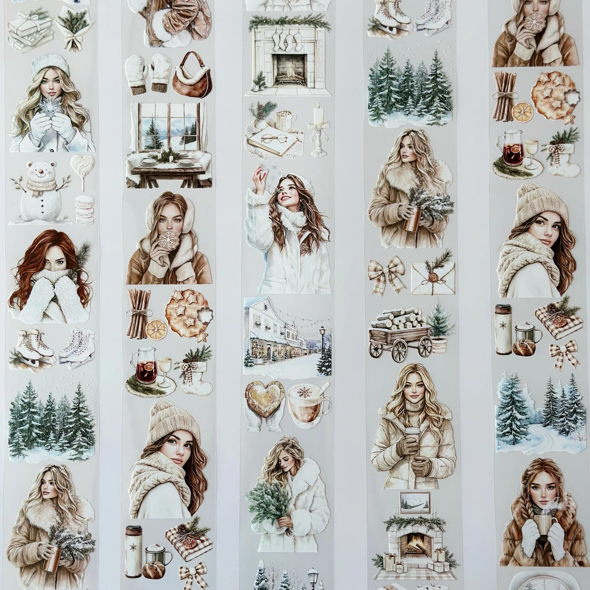 Winter Serenity 3D Special Pet Tape