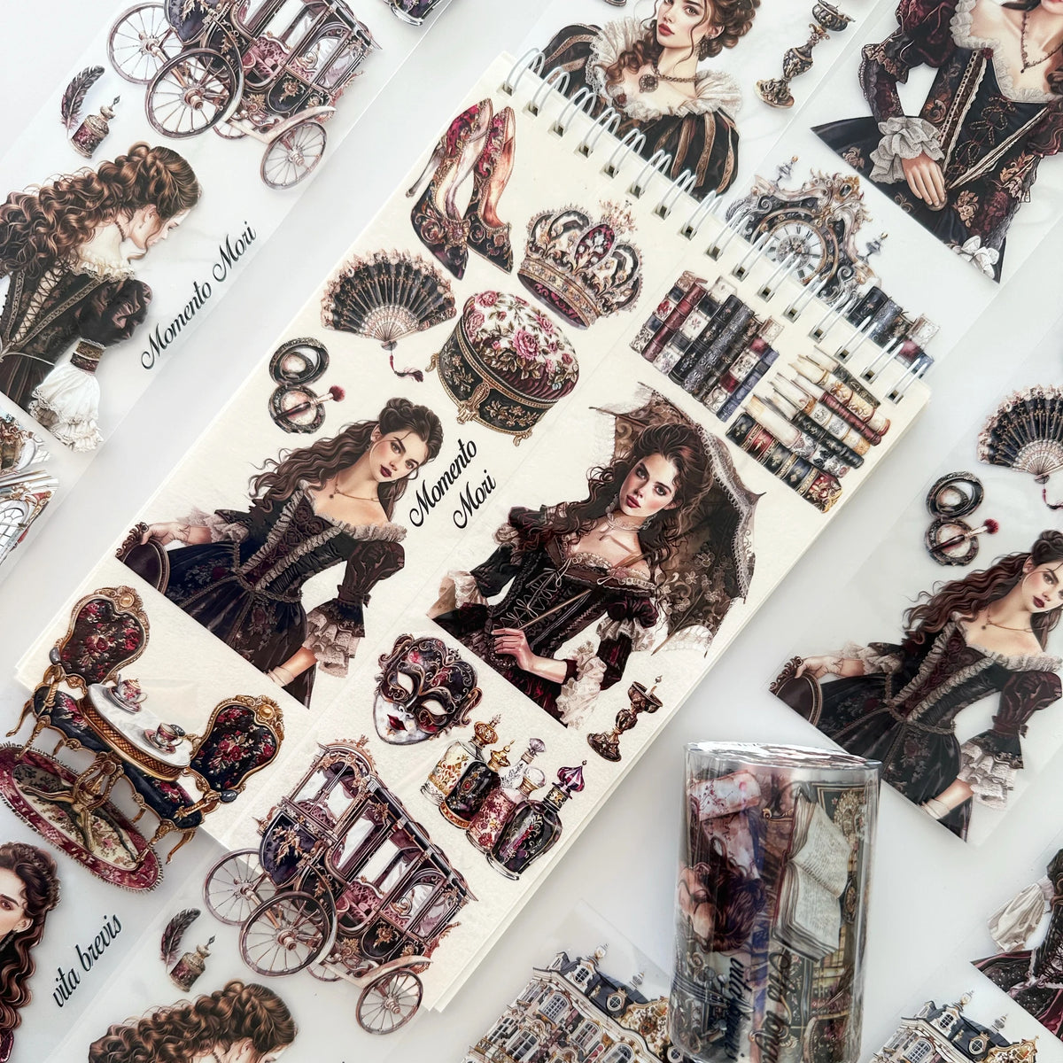 Baroque Elegance -3D Crystal Special Oil tape