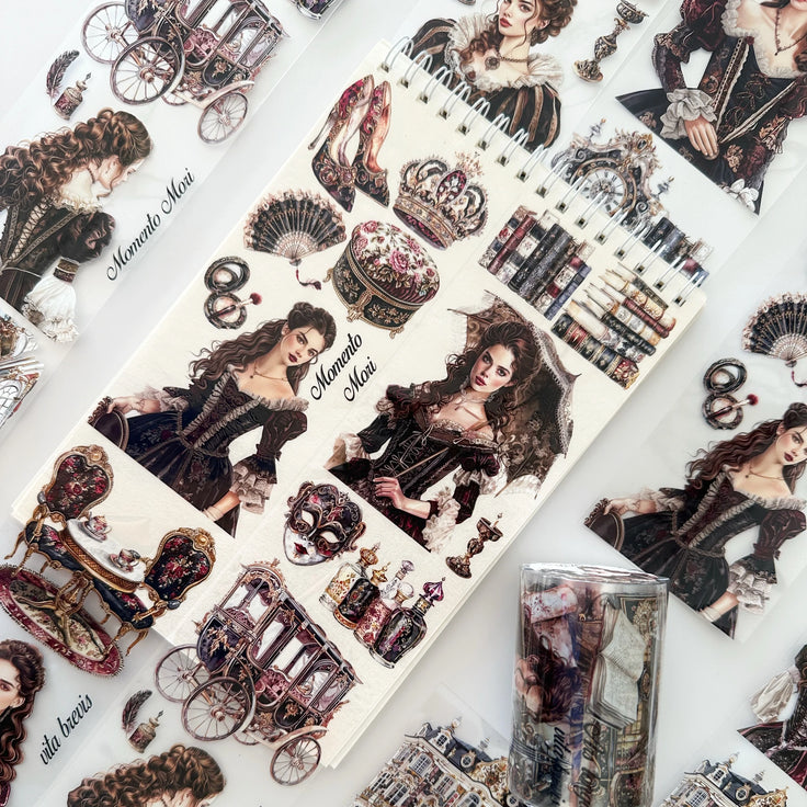 Baroque Elegance -3D Crystal Special Oil tape