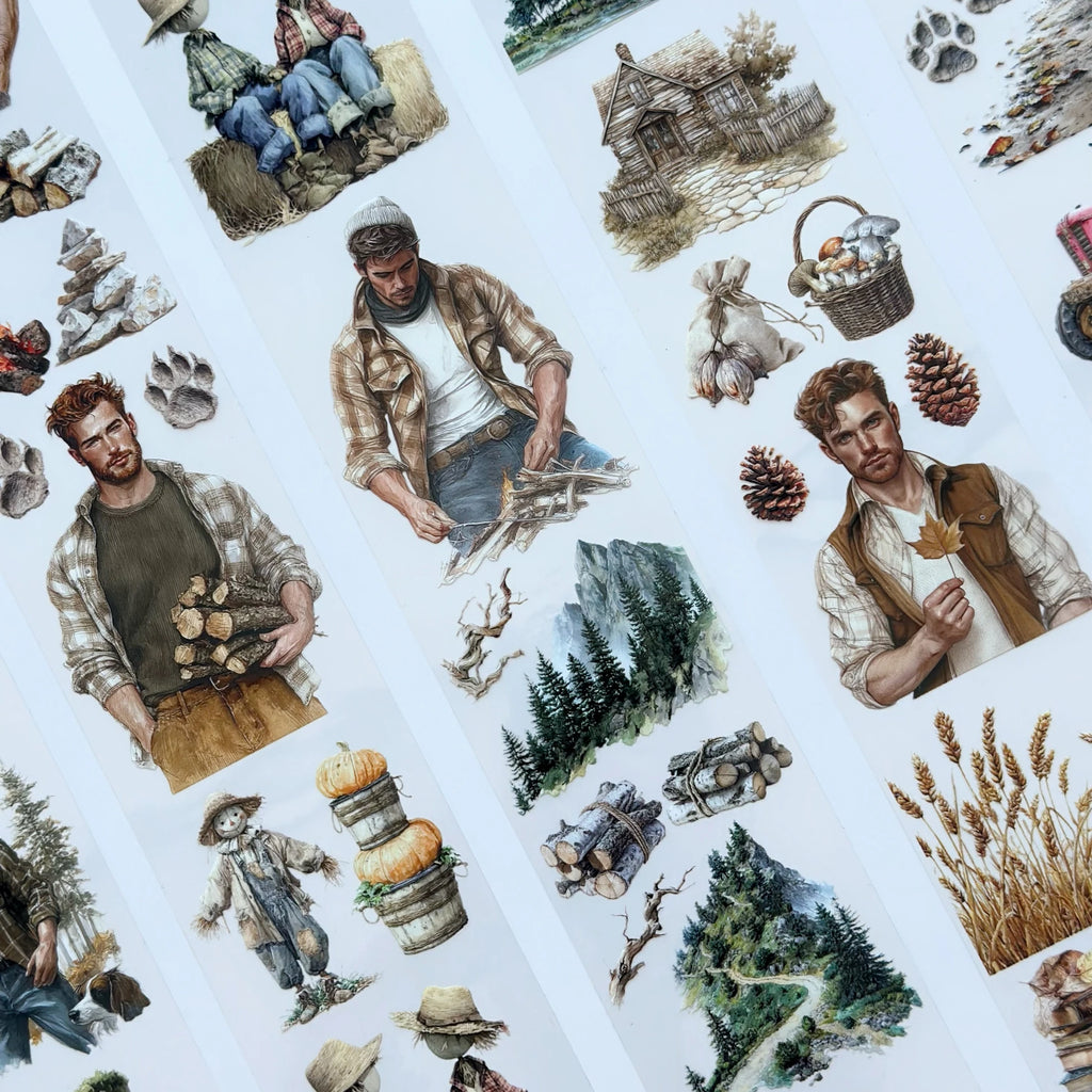 Harvest Moments PET Tape – Scrapbooking, Journaling, Rustic Farmhouse Craft – Tax Included – SRP145