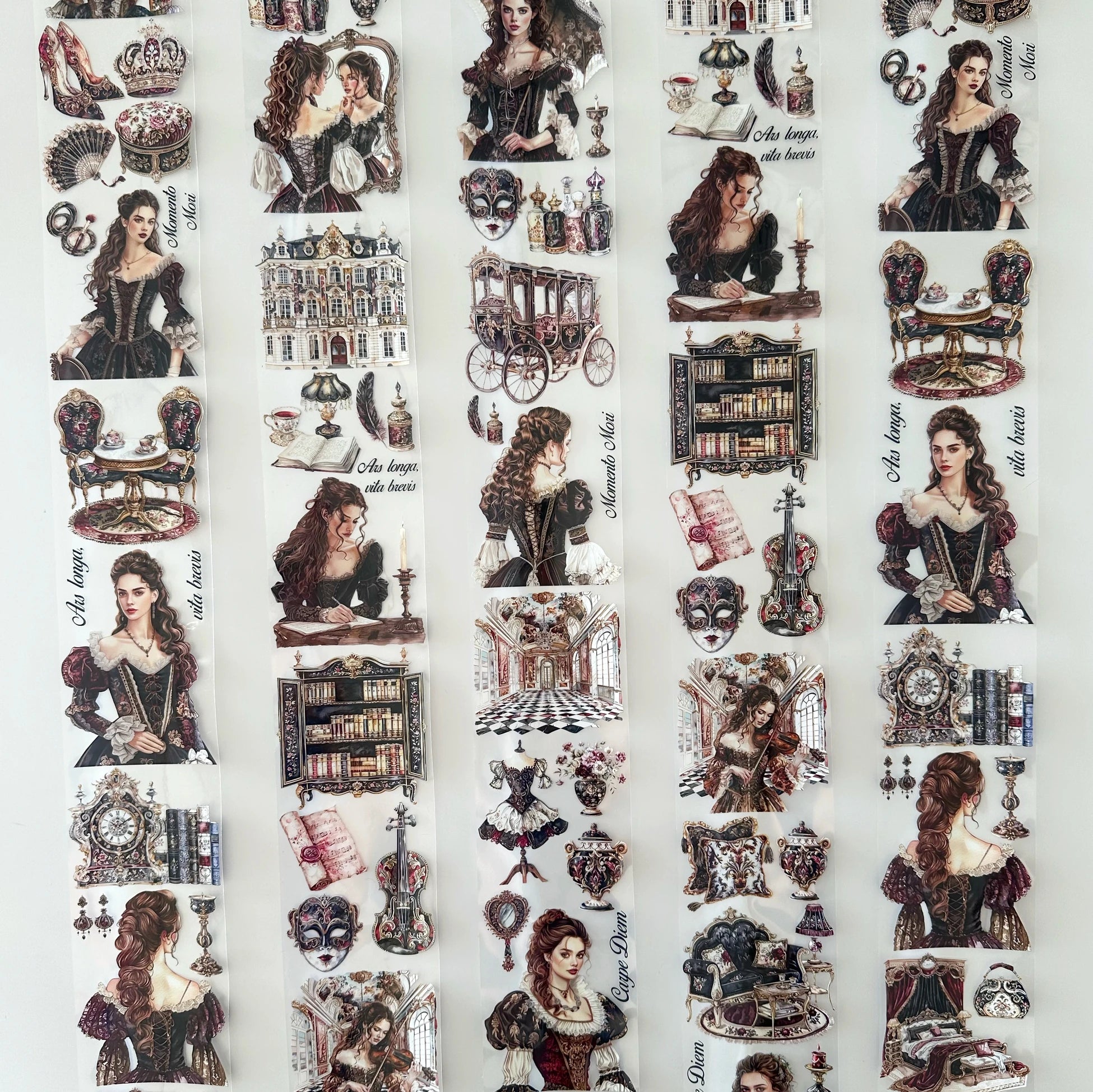 Baroque Elegance -3D Crystal Special Oil tape