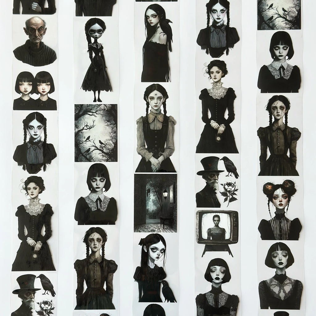 Dark Manor Pet Tape – Gothic Portrait Women, Haunted House Aesthetic, Dark Academia Halloween Tape, Tax Included – SRP164