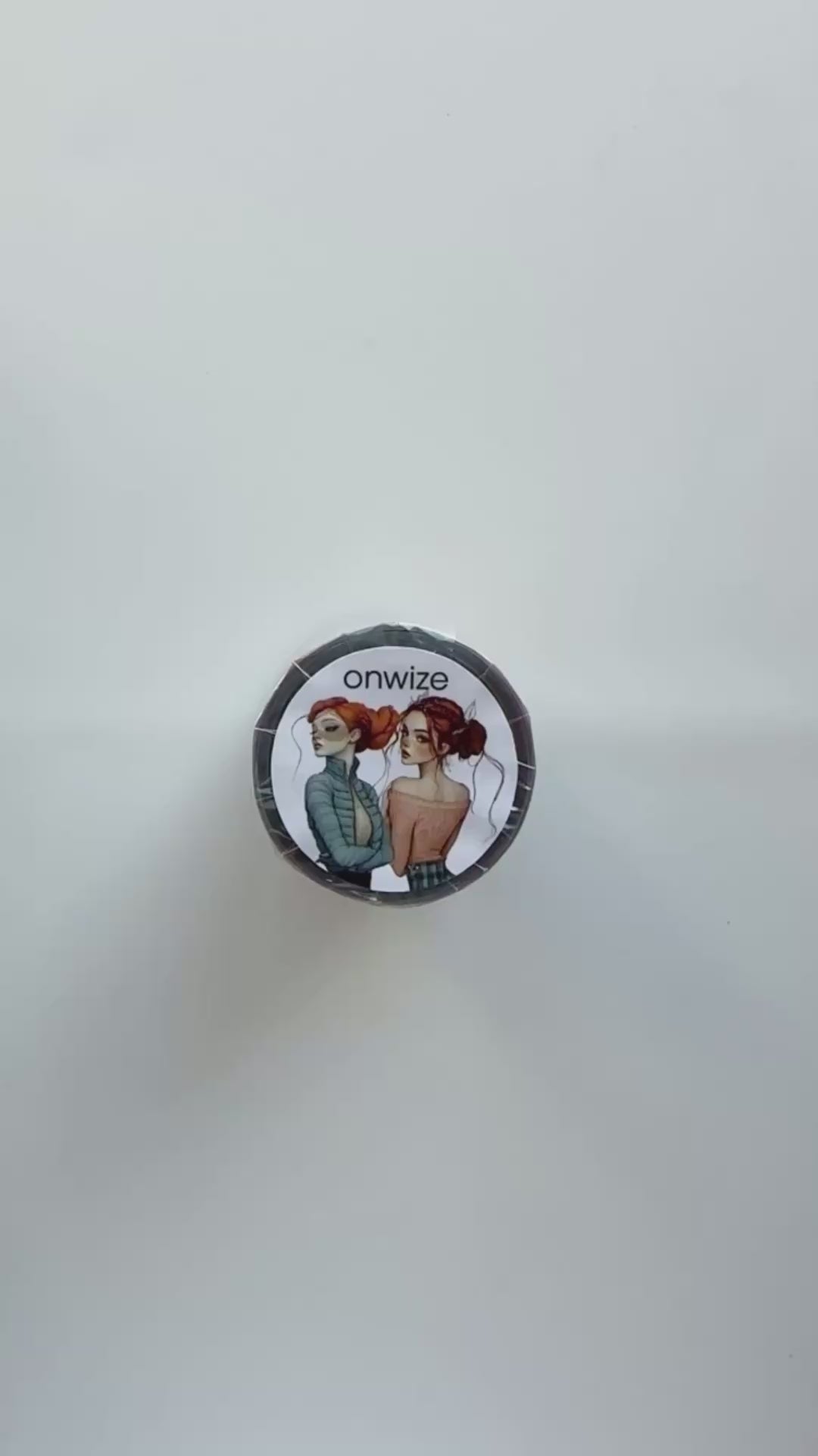 Cozy Knit Muse – Winter Fashion Girls PET Tape