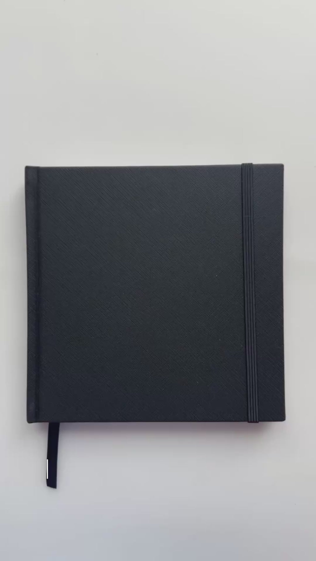 ONWIZE Watercolor Art Journal – 148x148 mm Black | 300gsm Cold Pressed Watercolor Notebook