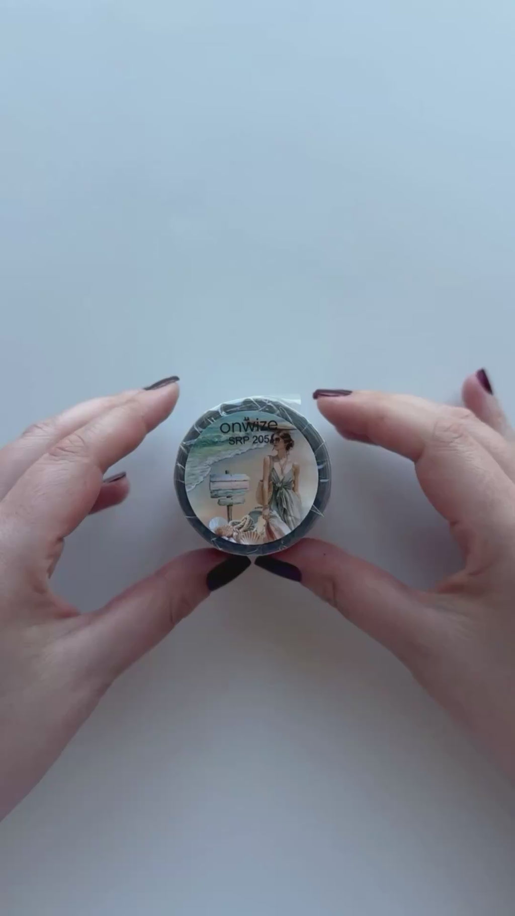 Coastal Blush | Seaside Romance & Coastal PET Tape | 7cm x 5m